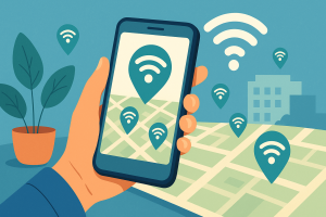 Aplikace pro nalezení bezplatné Wi-Fi